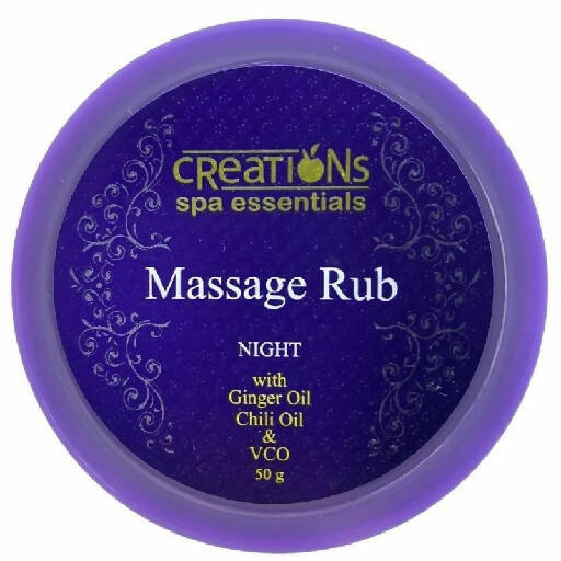 Creations Spa Sleep 50g Essentials Massage RubNight / Violet