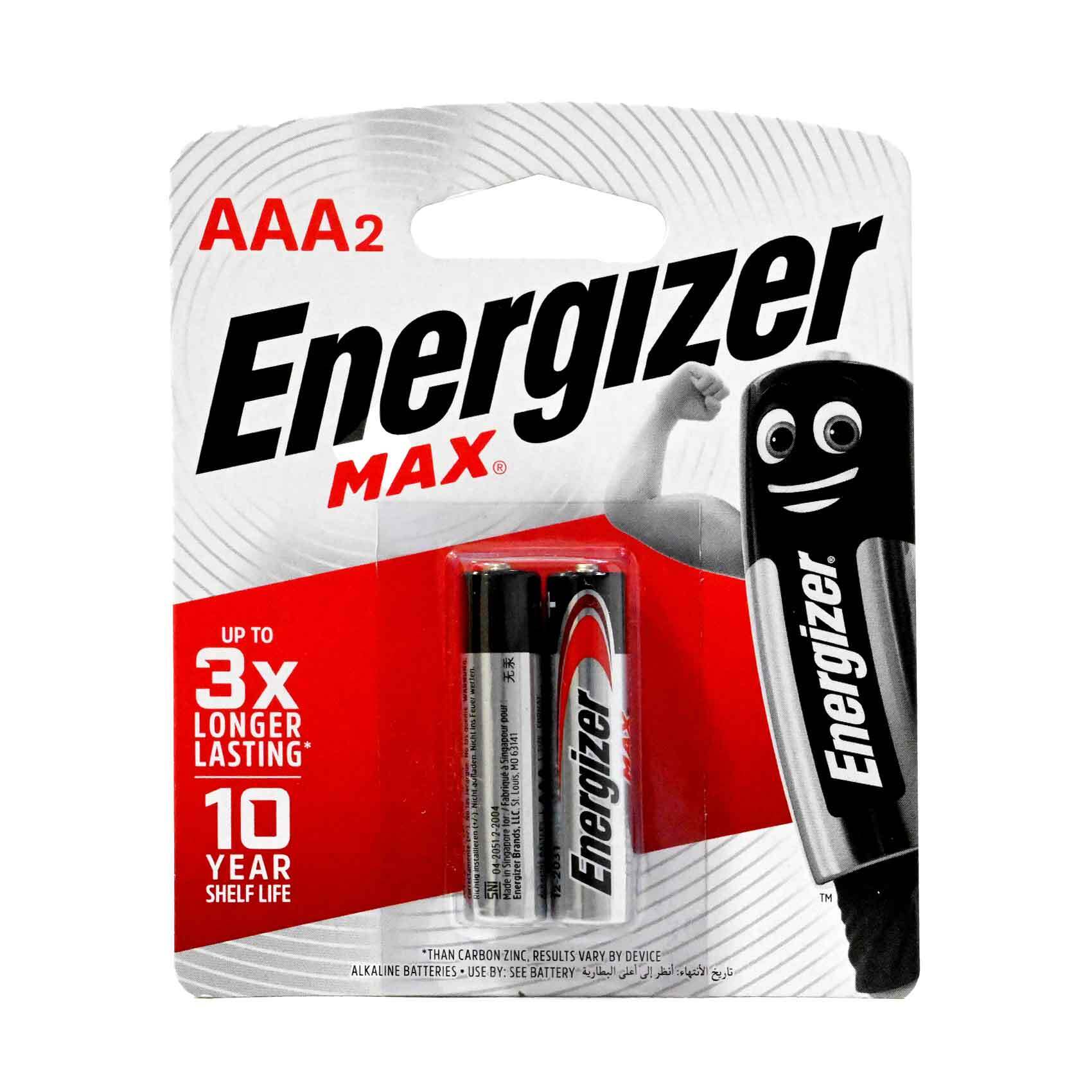 BATTERY AAA-ENERGIZER-SET- SET=2 PC