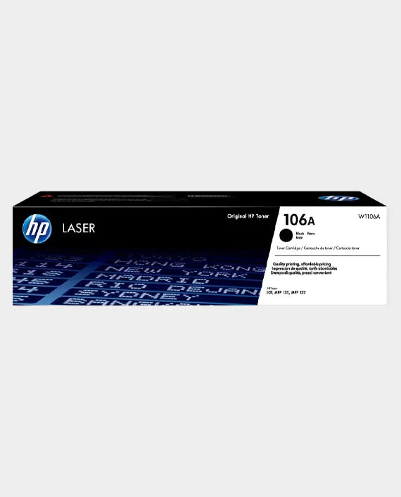 HP 106A Black Original Laser Toner Cartridge