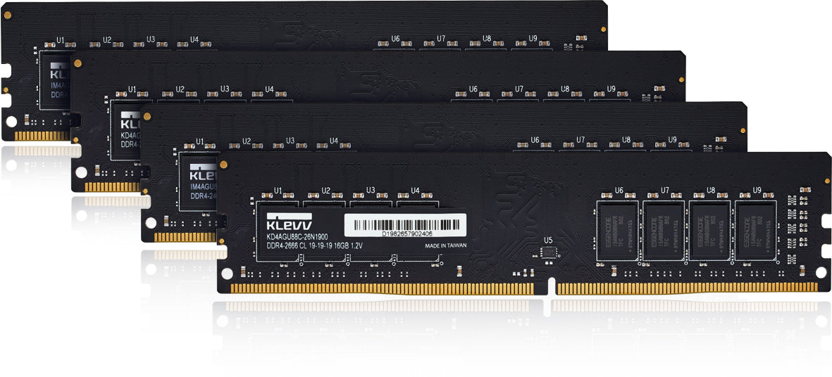 KLEVV 32GB DDR4 UDIMM PC4-25600 3200MHz Desktop Ram Memory