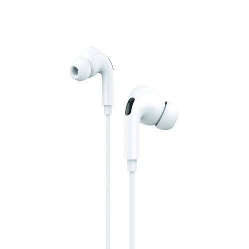 سماعات أذن سلكية ستيريو من سلسلة Platinum FINE مقاس 3.5 ملم - أبيض