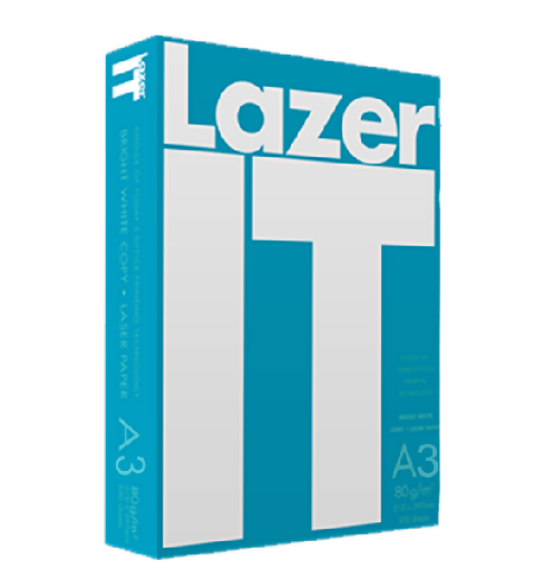 نسخة من ورق Lazer IT مقاس A4 باللون الأبيض الناصع