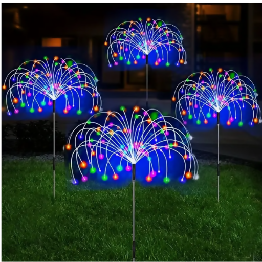 Outdoor Solar Lights Fireworks - 2 pcs